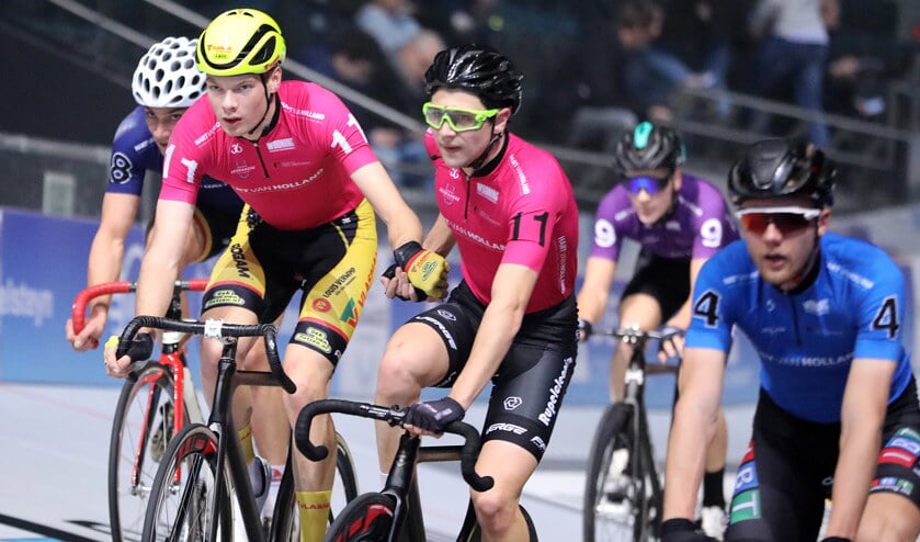 Bas Ottevanger in actie op de Zesdaagse Rotterdam, 2018.