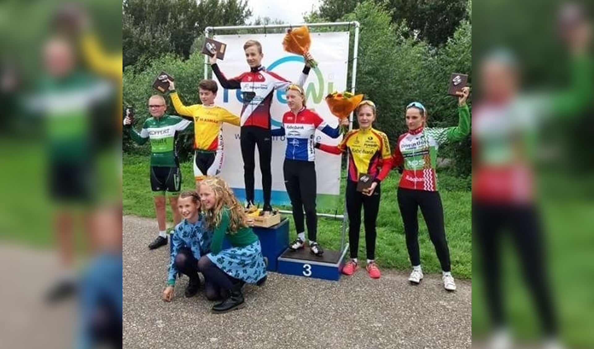 • Anna van der Meiden eindigde in Honselersdijk als vierde.