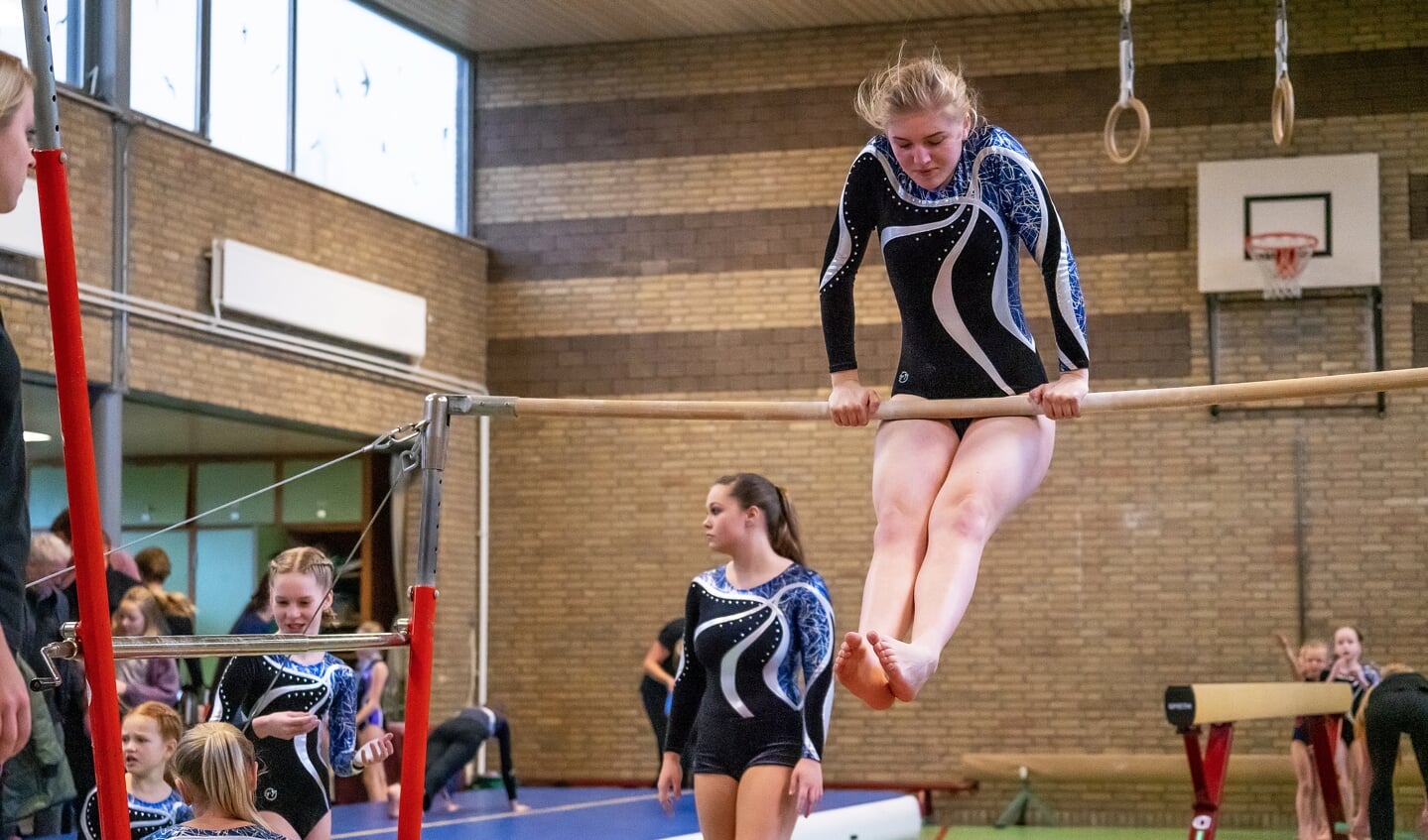 Onderlinge wedstrijd gymvereniging SVZ.