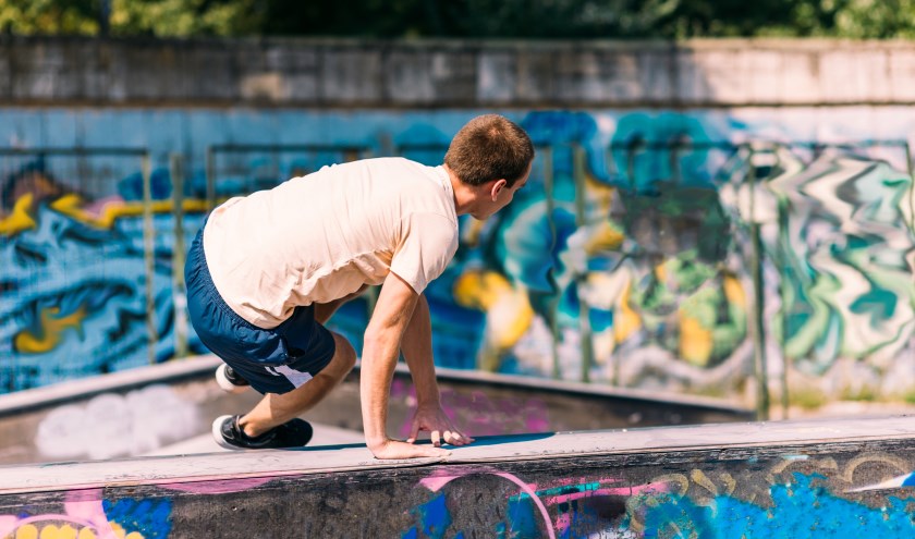 • Op het programma ook een clinic freerunning.