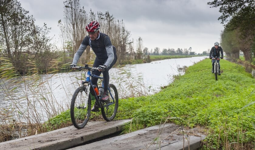 • Mountainbiken over een veelzijdig parcours in de Krimpenerwaard.