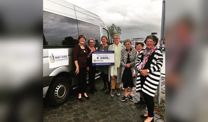 • De overhandiging van de cheque.