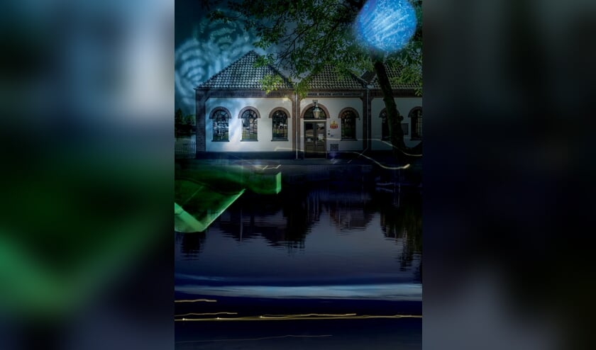 • Impressie van de museumnacht bij het gemaal.