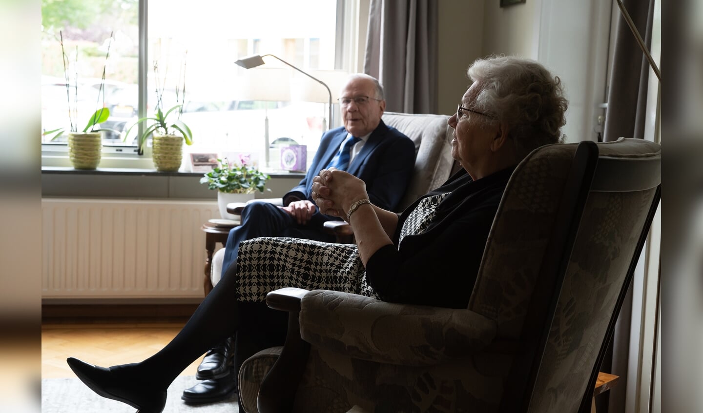 Echtpaar Van Oostenbrugge-van den Hoeven 60 jaar getrouwd