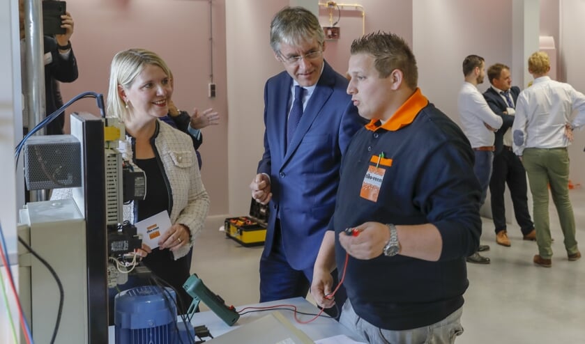 Vorig jaar opende minister Arie Slob nog de bedrijfsschool bij Tibo-Veen.