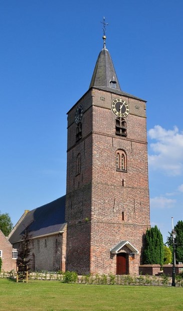 De hervormde kerk van Veen.