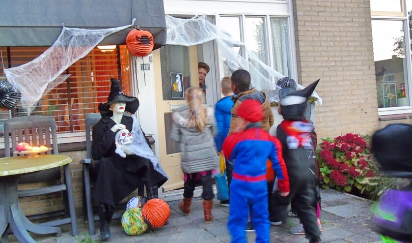 • Halloween in de Oostpolder van enkele jaren geleden.