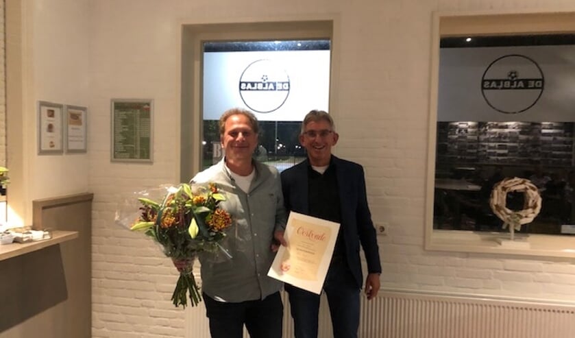 • Aart Aanen benoemd tot erelid van De Alblas.