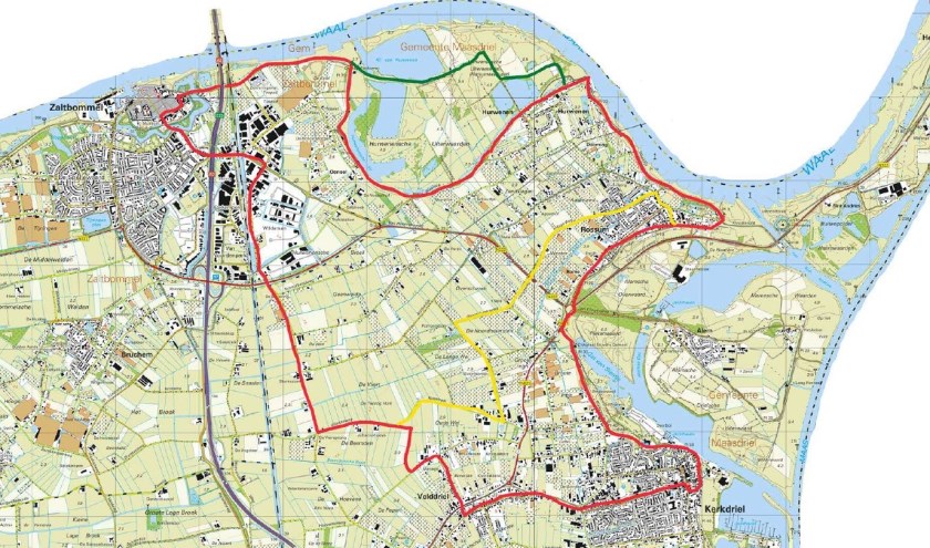 • De pelgrimsroute kan worden gewandeld of gefietst.
