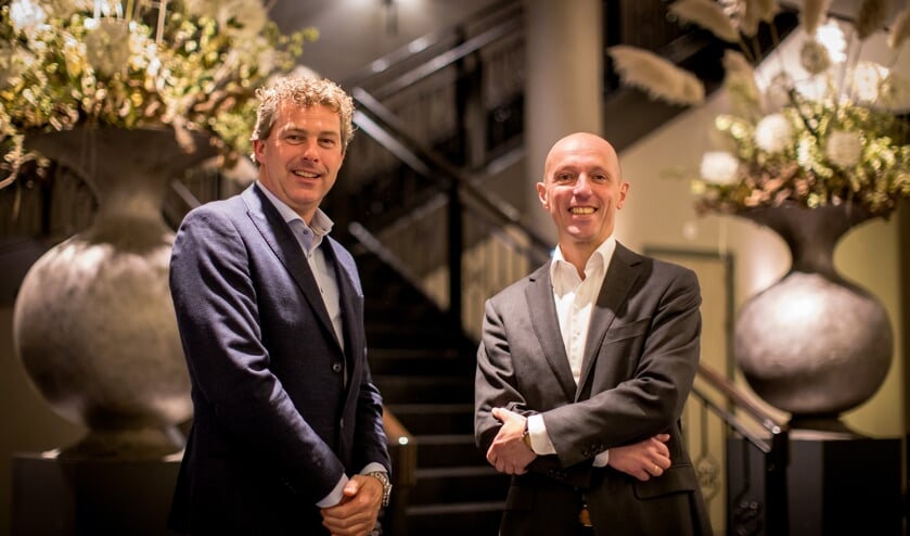 Directievoorzitter Roelf Polman (links) en voorzitter raad van commissarissen Marcel van Buren (rechts).