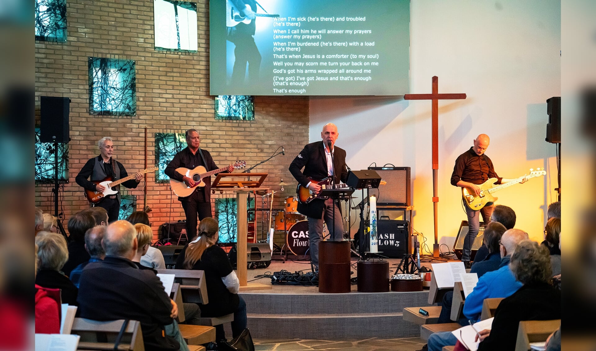 Johnny Cash-dienst in  Leerdamse Bethelkerk