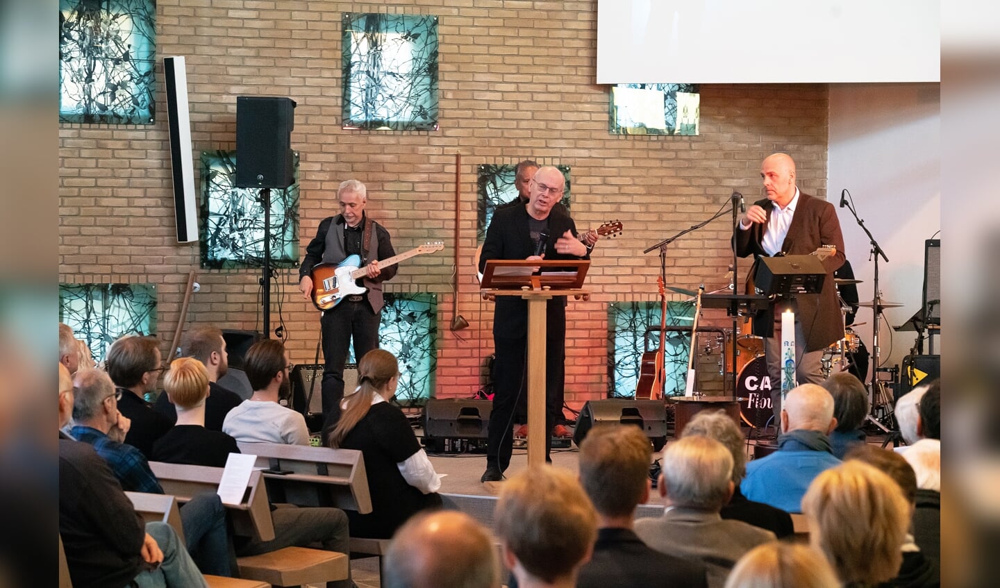 Johnny Cash-dienst in  Leerdamse Bethelkerk