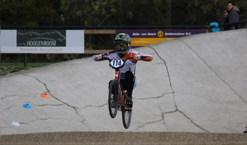 Merijn van Lith in actie