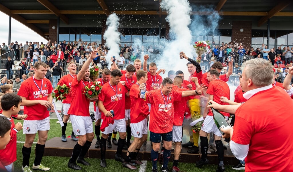 • Nivo Sparta promoveerde afgelopen seizoen als kampioen van 2F naar de eerste klasse.