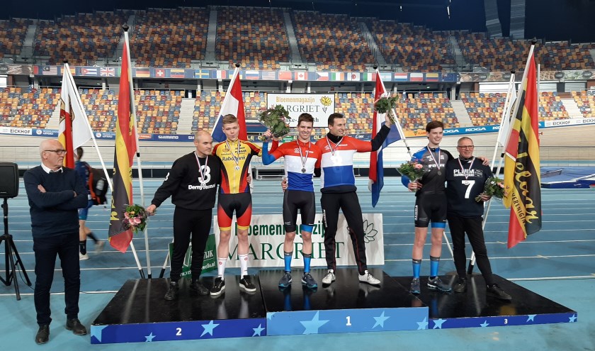 • Zilver voor Noël Luijten en zijn gangmaker Ron Zijlaard.