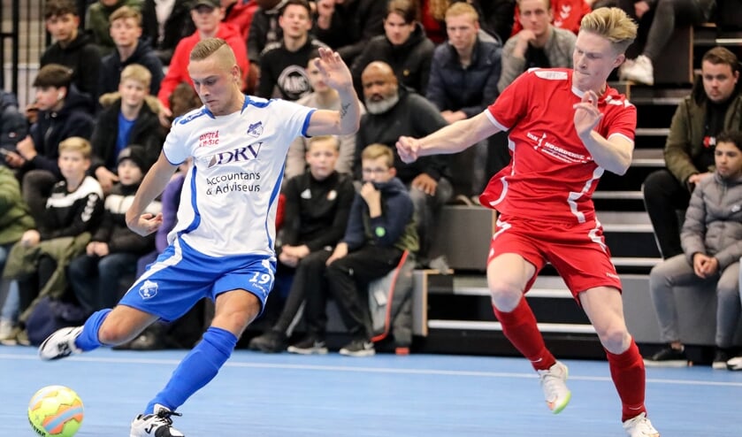 • Quincy Bartens scoorde vijfmaal voor Sliedrecht tegen Peursum (13-3).