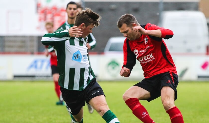 • Arie Tuijtel in 2016 als speler van De Zwerver.