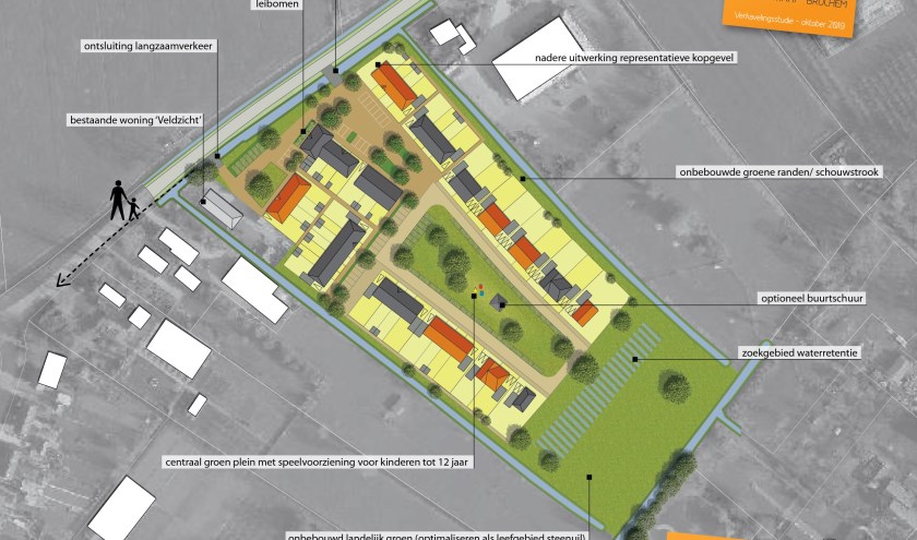 • Het gewraakte plan gaat uit van maximaal vijftig woningen.
