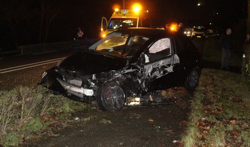 • Eén van de bij het ongeval betrokken auto's.