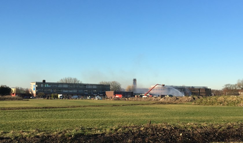 • Binnen een uur was er vrijdagmiddag niets meer van de hallen en de praalwagens over.