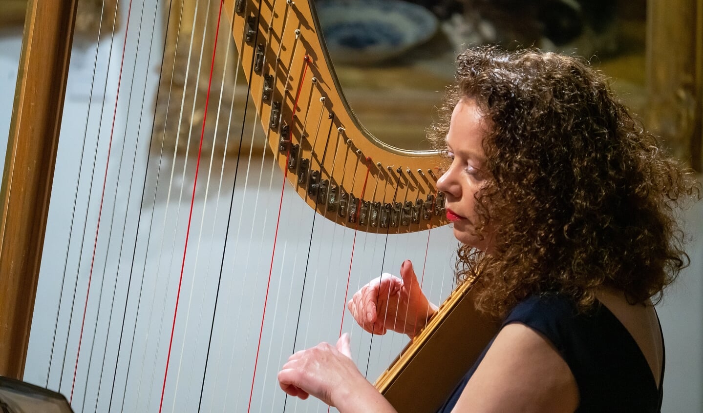 Concert Harpiste Carla Bos • Sagen vd Rijn