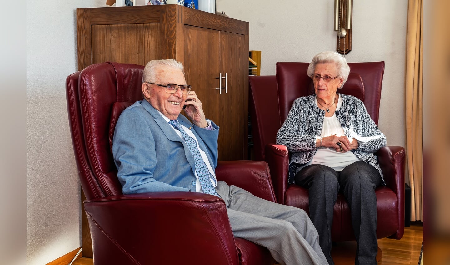 60 Jarig huwelijk echtpaar Den-Hertog-Brouwer