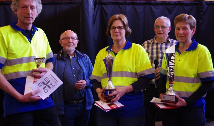 • De winnende ploeg