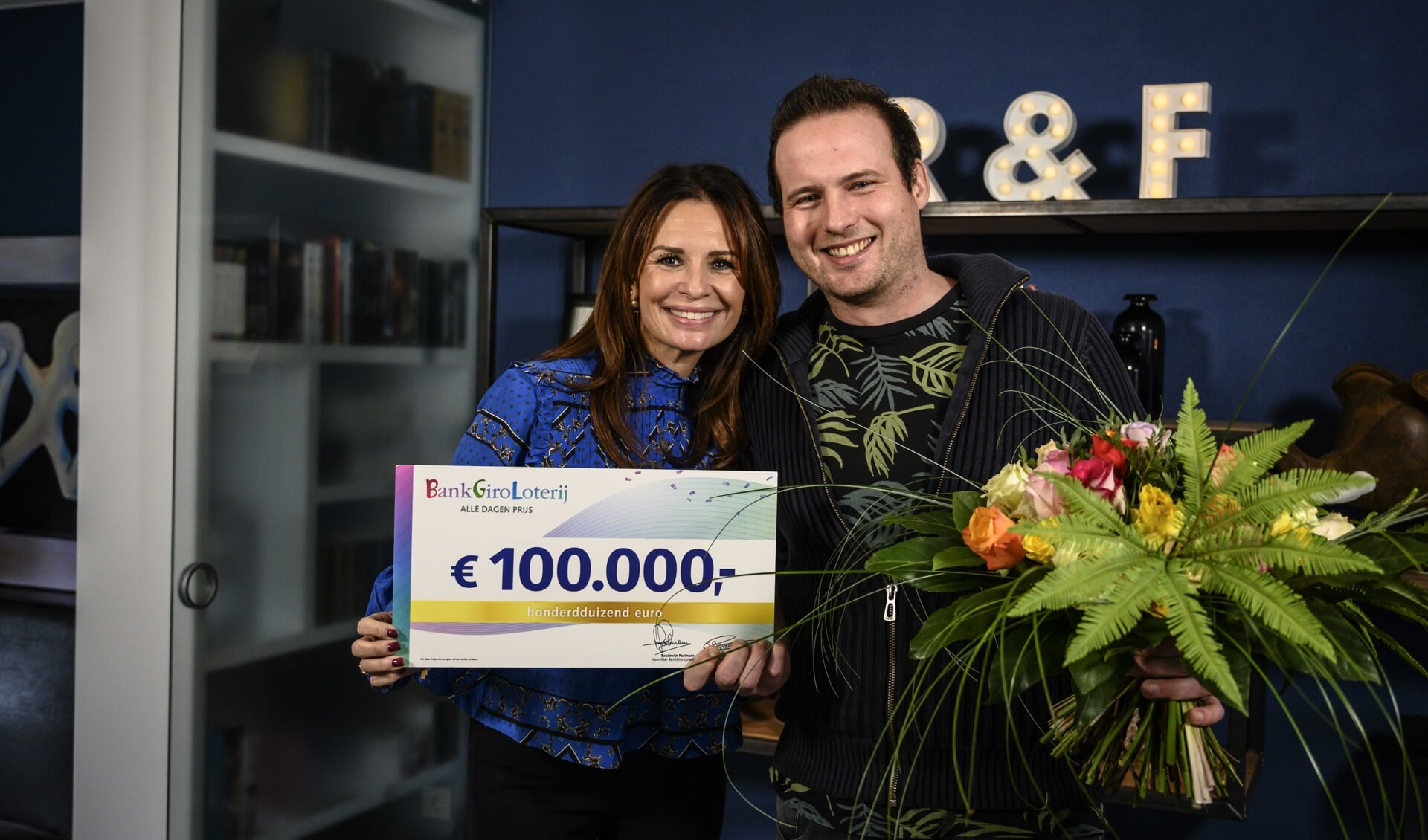 • Frank uit Papendrecht met Leontine Borsato.