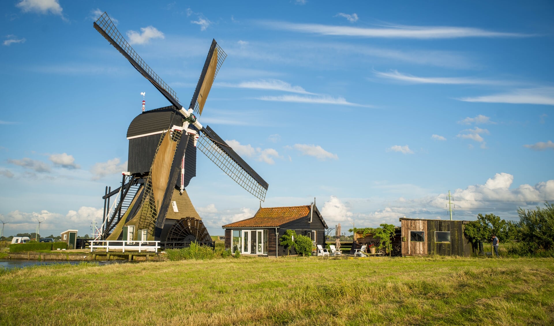 • De Tiendwegse molen in Hardinxveld-Giessendam