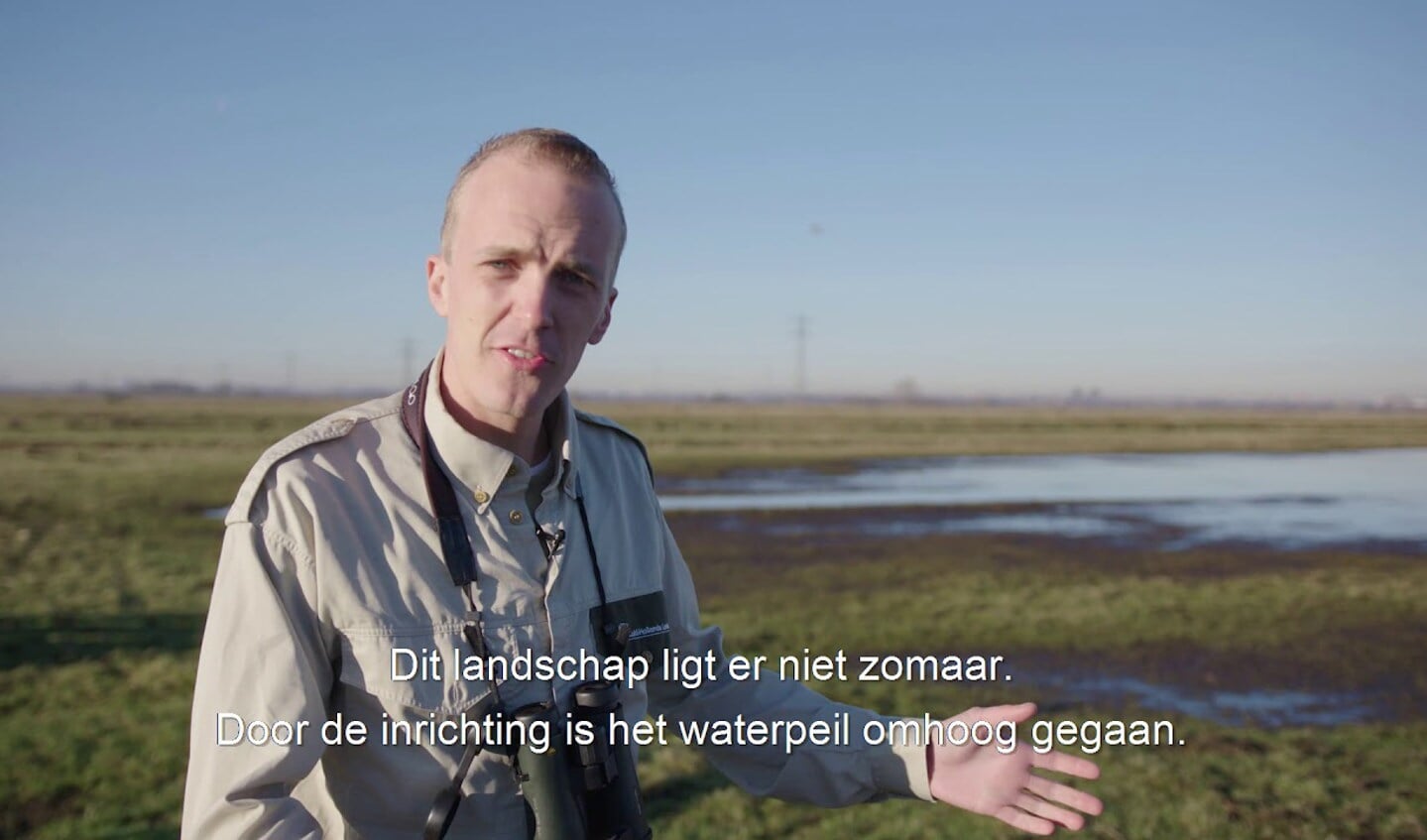 • Boswachter Sietse Kleinjan van Stichting Het Zuid-Hollands Landschap.