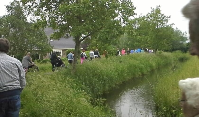 Een eerdere avondvierdaagse.