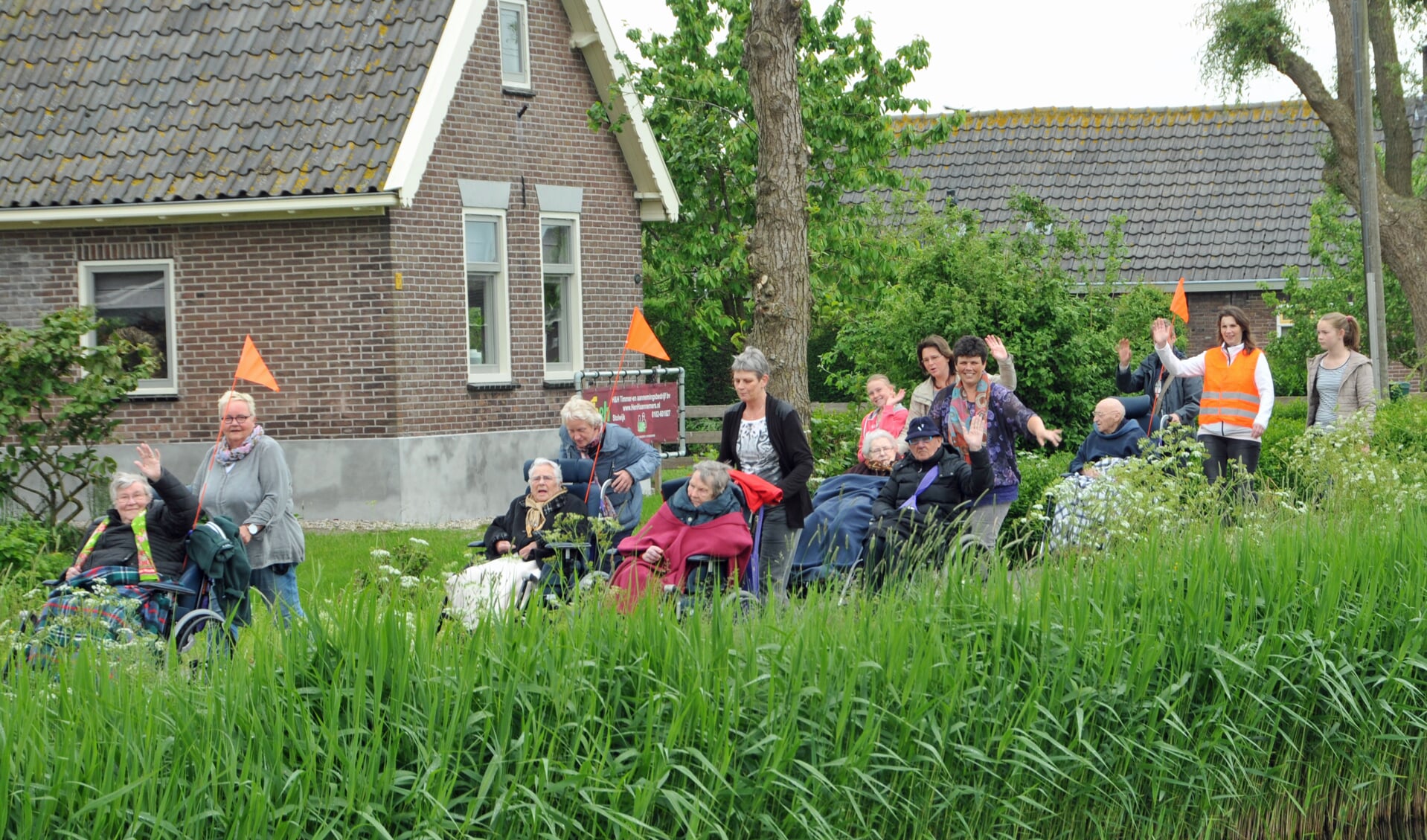 • De eerste rolstoelvierdaagse van 
woonzorgcentrum Wilgenhoven.
