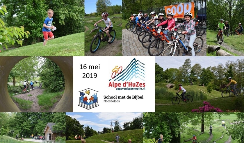 • Enkele deelnemers aan de fietstocht van SmdB Noordeloos.