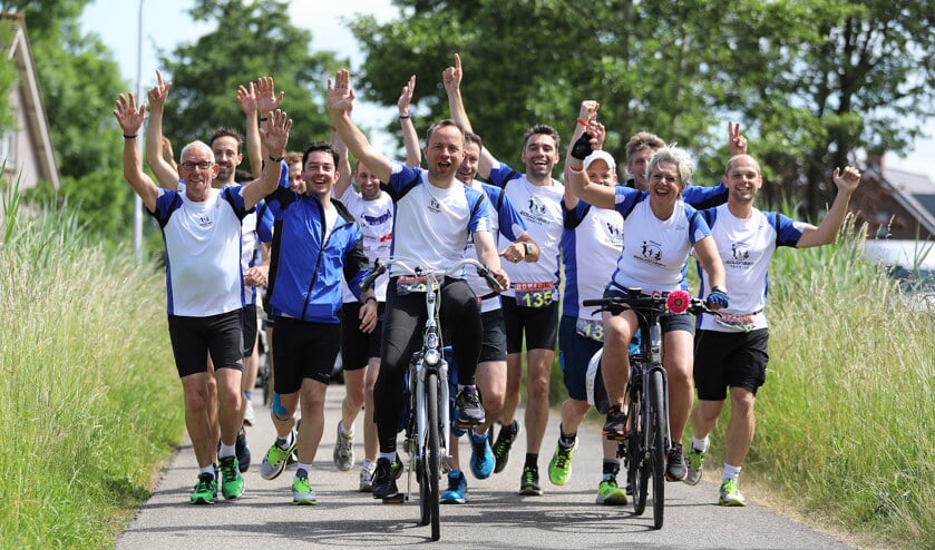 • Roparunteam Goudriaan in 2017.