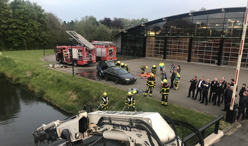 • Er was onder meer een demonstratie voor de aanwezigen.