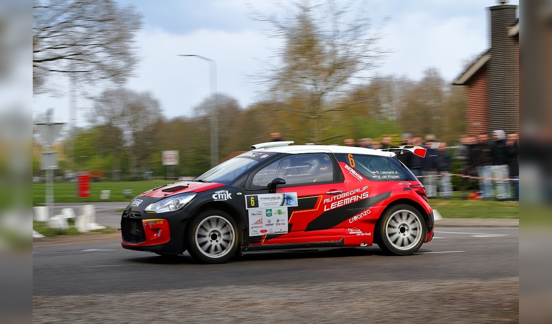 Roald Leemans start dit weekend in de ELE Rally.