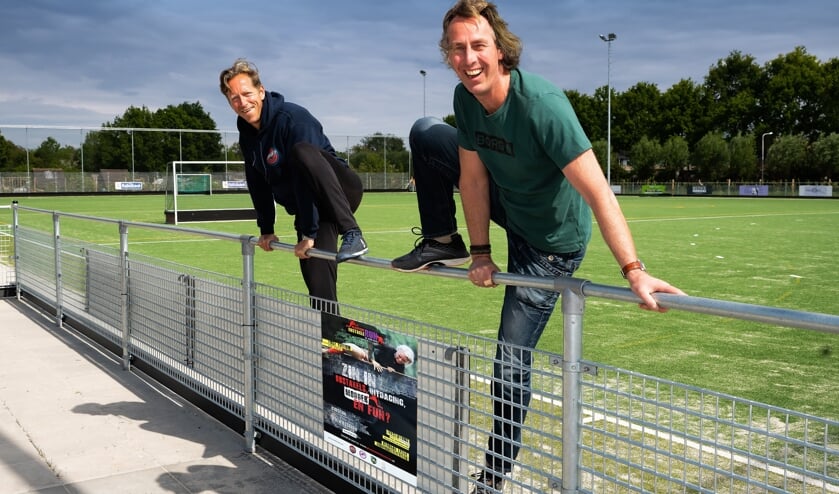• Huub Visscher (links) en Michel van Rossum zien de run als het visitekaartje van het Glaspark.