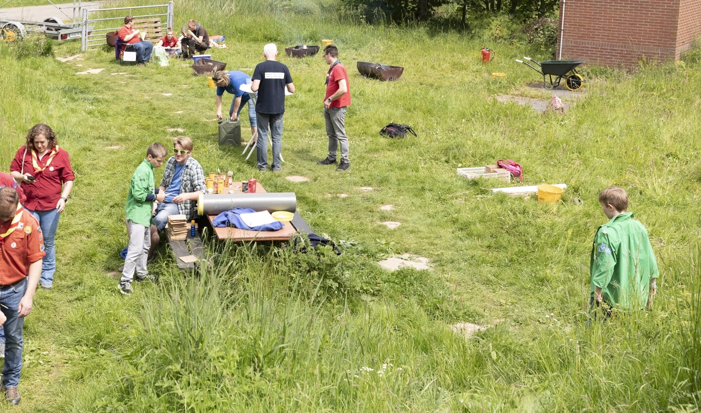 • De drie scoutinggroepen hielden zaterdag een Altenadag.