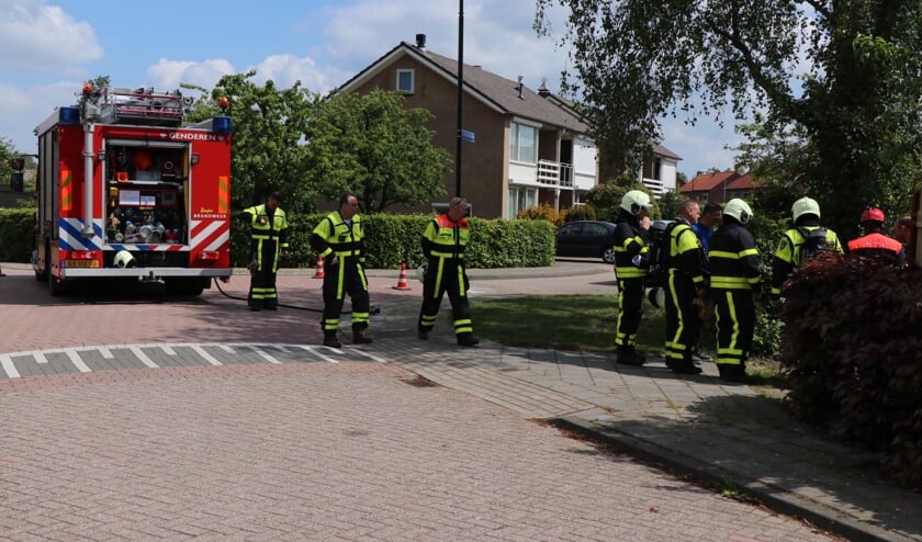 • Het lek ontstond tijdens werkzaamheden met een grondboor.