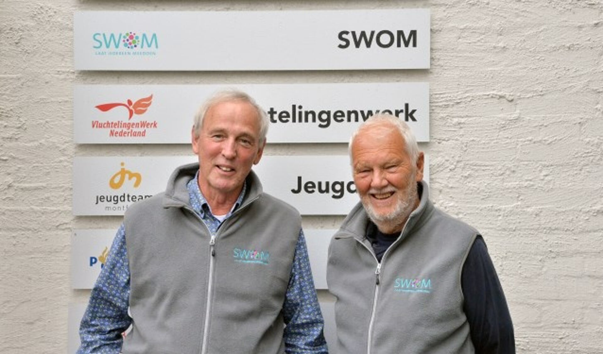 Rob van Dijk en Anton van den Berg zijn twee van de nu negen AutoMaatjes van de SWOM. (Foto: Paul van den Dungen)