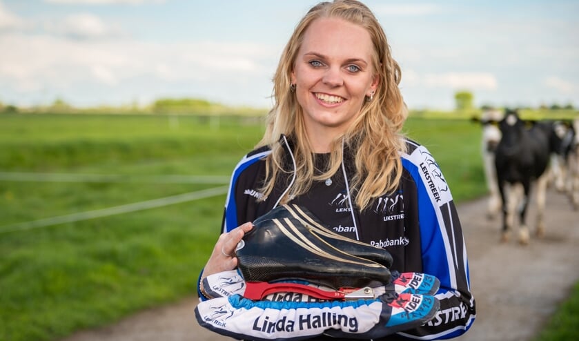 • Schaatster Linda Halling uit Gouderak.