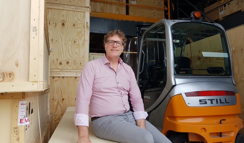 Arjens van Gammeren wil met de uitbreiding meer opslagruimte creeeren.