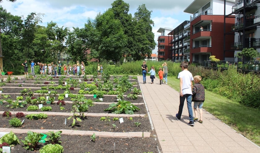 • De schooltuin van de KW-School is geopend.