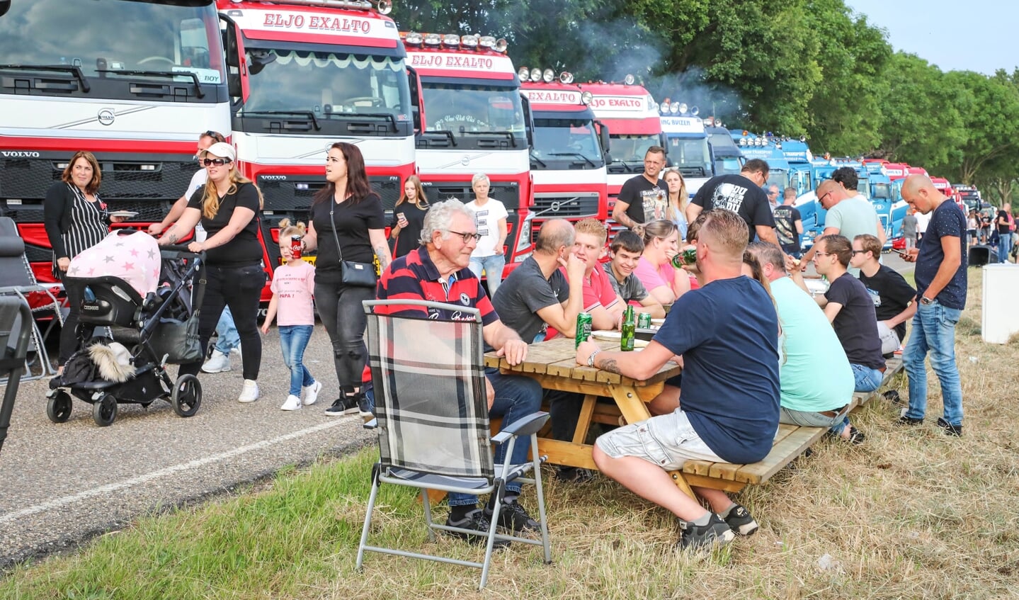 De truckshow in Nederhemert.