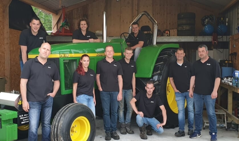 • De organisatoren van Tractorpulling Lexmond.