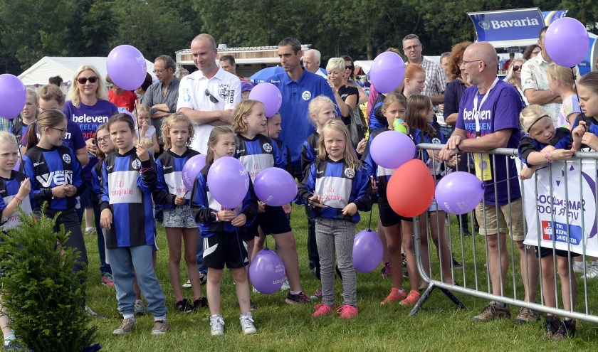 Ook de kinderloop is een belangrijk onderdeel van de Samenloop voor Hoop Altena.