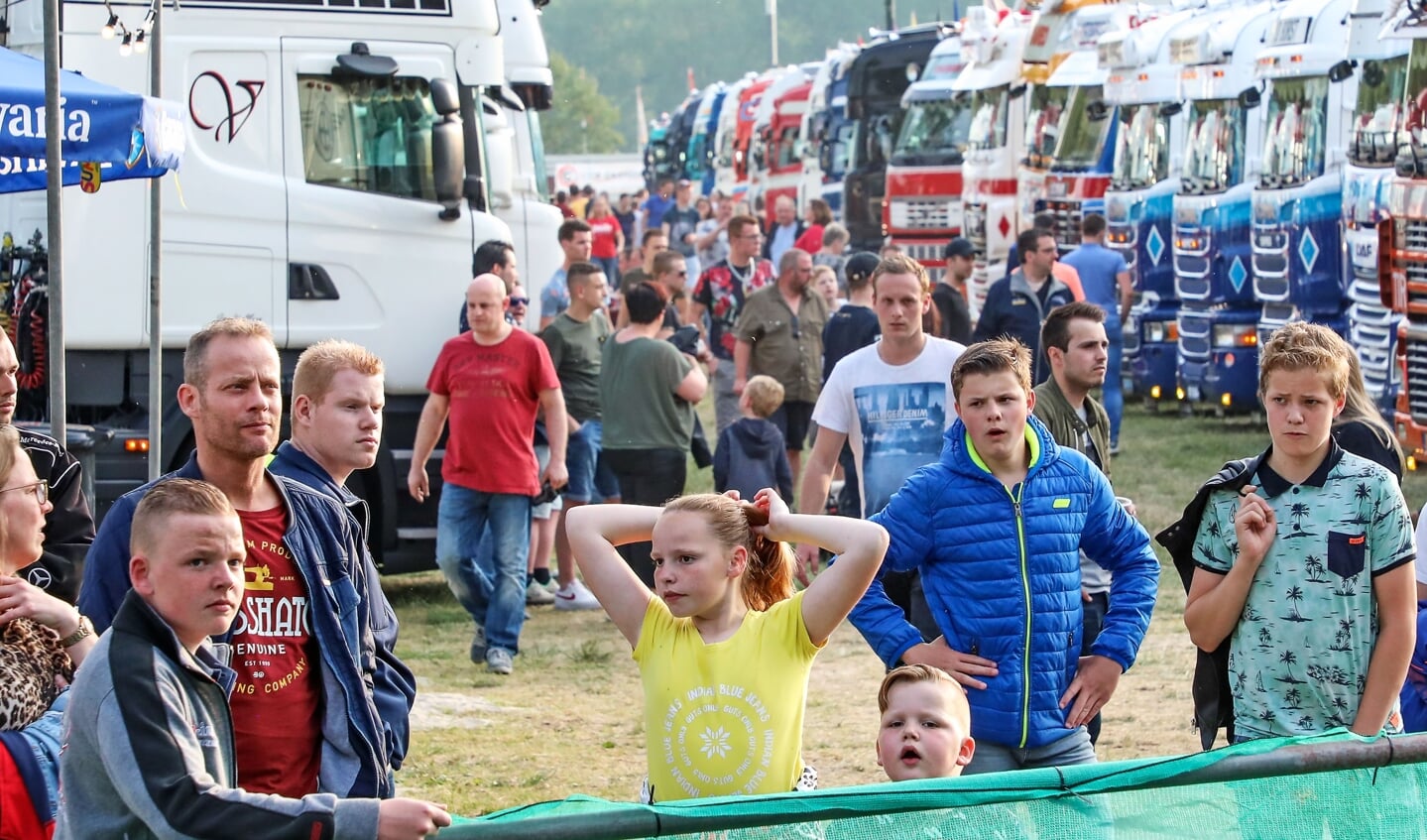 De truckshow in Nederhemert.