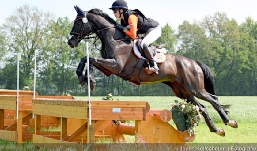 • Elise Otto in actie.