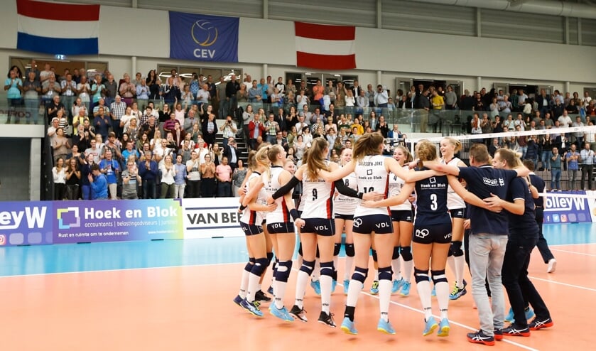 • Sliedrecht Sport won afgelopen seizoen van Graz in de Europacup.