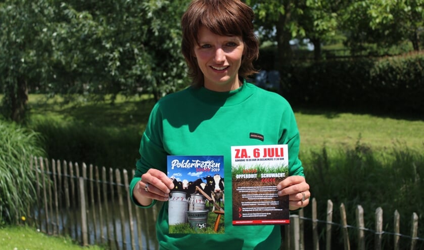 • Edith de Bruin: klaar voor het sportieve 'gevecht'.